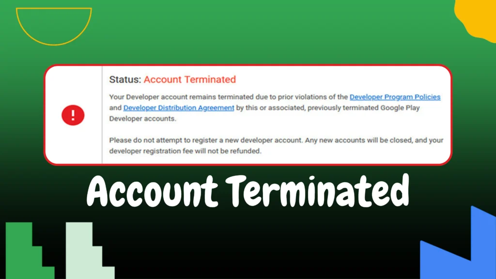 Google Play Account Terminated for High-Risk Behavior: How to Recover ...